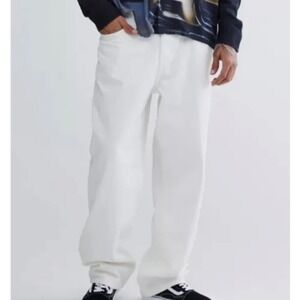 New BDG Urban Outfitters Skate Fit‎ Jeans White 90s Mens Size 32/30 Denim Cotton